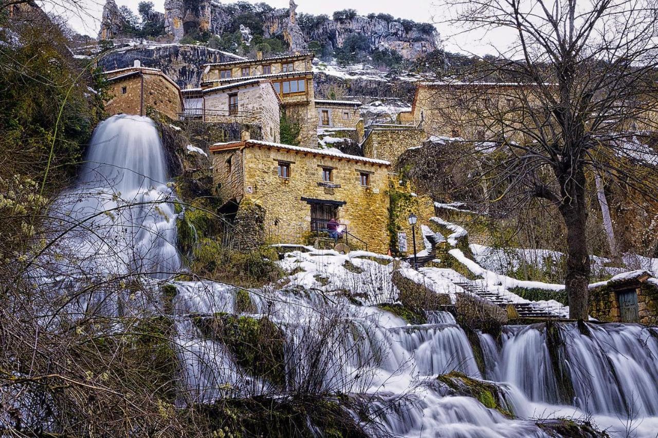 El Salto Del Agua Autentico El Molino De La Cascada Orbaneja *